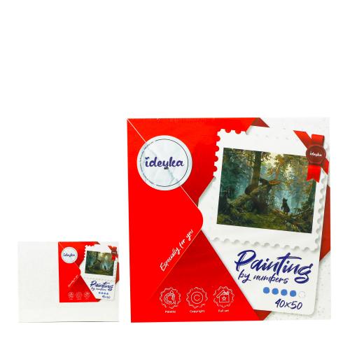 Набор для росписи "Утро в сосновом бору", ID-KHO4310