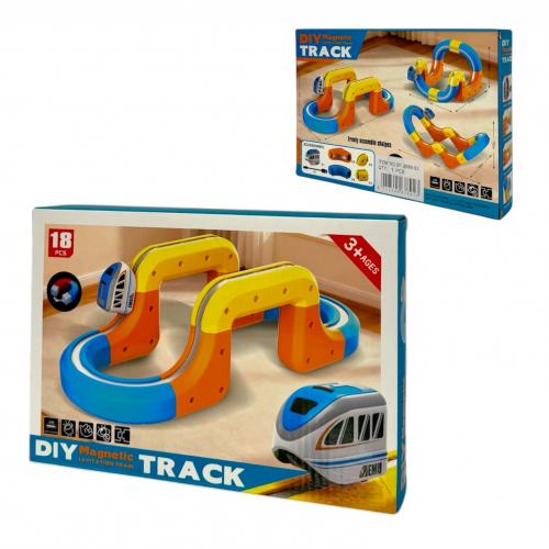 Магнітний Конструктор "Траса" 18 деталей, 2689-53