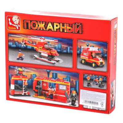 Конструктор SLUBAN Пожежний, M38-B0219 Конструктор SLUBAN Пожежний, M38-B0219