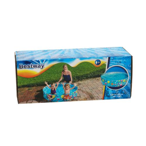 Дитячий каркасний басейн "Підводний світ", 55028