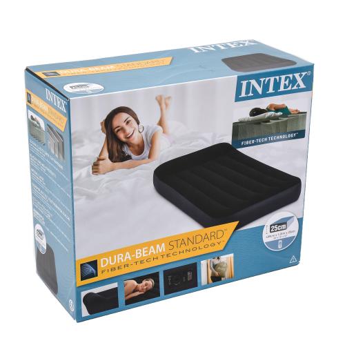 Матрас Intex, велюровый, 99х191х25 см, 64146