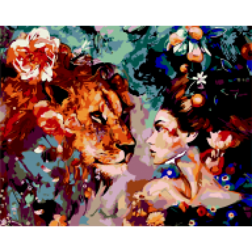 Набір для розпису за номерами "Хижак", ZB 64262 Набір для розпису за номерами "Хижак", ZB 64262