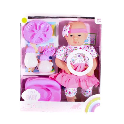 Пупс 35 см, 3 види, в кор-ці, 6110A Пупс 35 см, 3 види, в кор-ці, 6110A