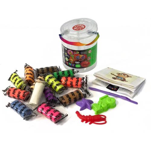 Креативное творчество " Тесто для лепки FLUORIC ", ДТ-ТЛ-02-82