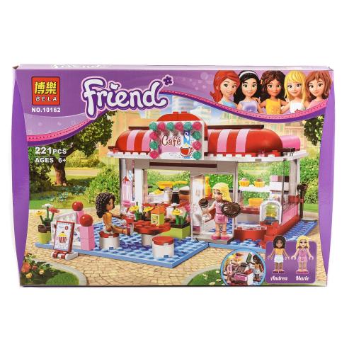 Конструктор BELA Friends "Кафе в городском парке", 221 деталей, BELA 10162