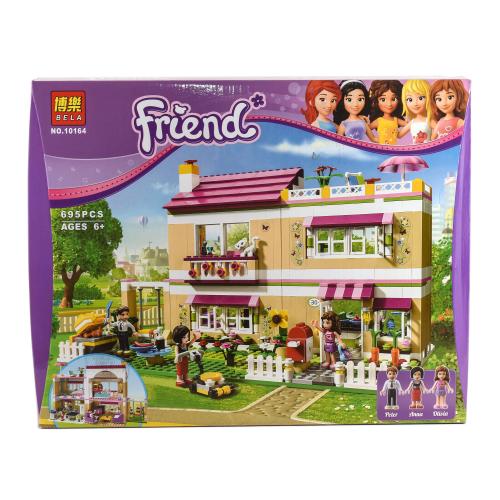 Конструктор BELA Friends "В гостях у Оливии", 695 деталей, BELA 10164