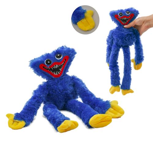 М'яка іграшка Хагі-Вагі синього кольору Poppy Playtime 43 см, LA-006-C Huggy Wuggy, LA-006-C