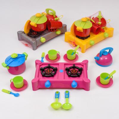 Плита с посудой, 17 предметов, KW-04-414