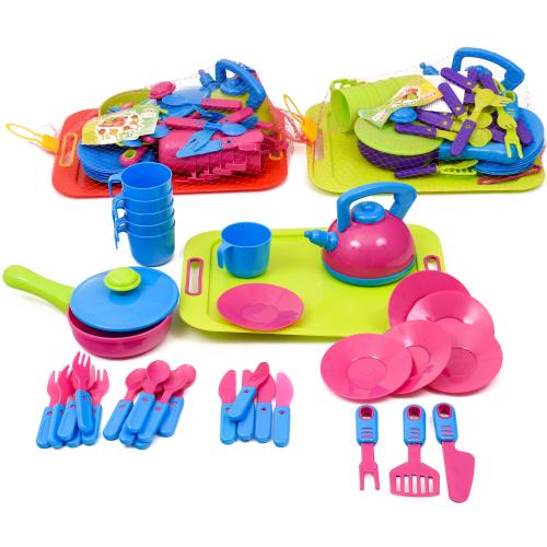 Посуда с подносом, 36 предметов, KW-04-423 Посуда с подносом, 36 предметов, KW-04-423