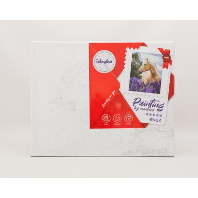 Набір для розпису по номерах "Прогулянка лавандовим полем", ID-KHO4392 Набір для розпису по номерах "Прогулянка лавандовим полем", ID-KHO4392