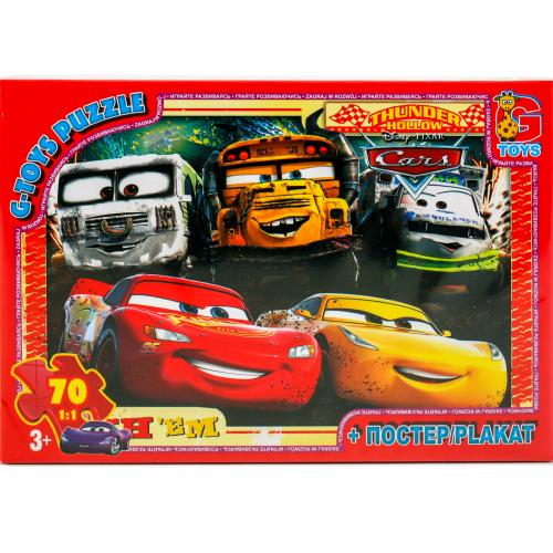 Пазлы из серии "Тачки", 70 элементов	, GP-Z10197