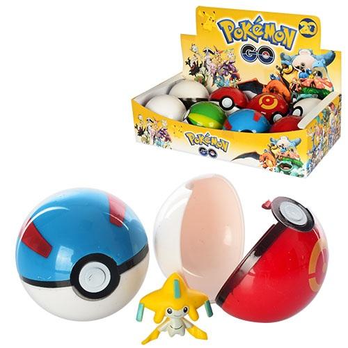 Фигурка Pokemon, 4 вида, в дисплее, 18708