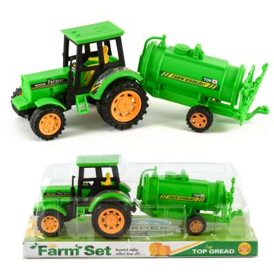 Трактор инерционный с бочкой, 0512