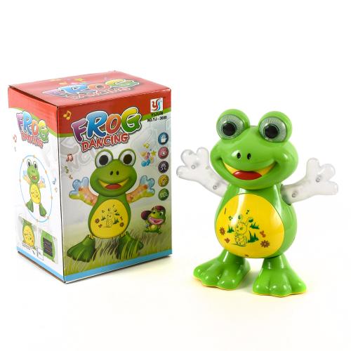 Музыкальная игрушка "Танцующая жабка", YJ-3008