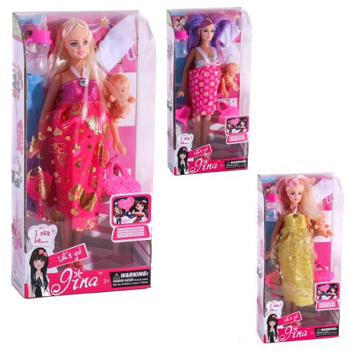 Лялька29 см, вагітна, мікс видів, в кор-ці, 6026S Лялька29 см, вагітна, мікс видів, в кор-ці, 6026S