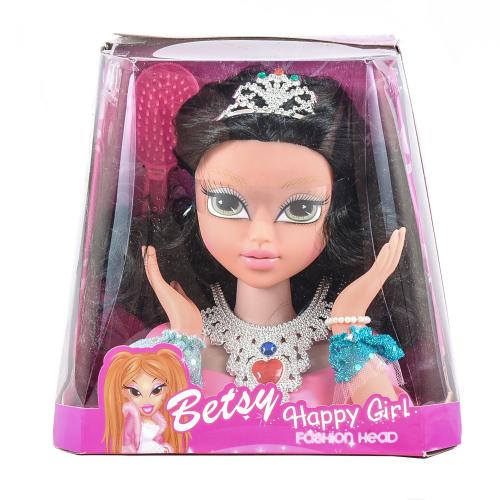 Голова для зачісок, 20 см, в кор-ці, 3408