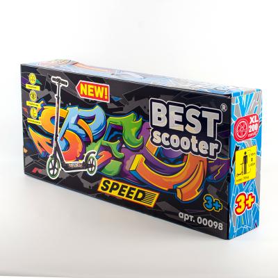 Самокат підлітковий, рожевий, 00098