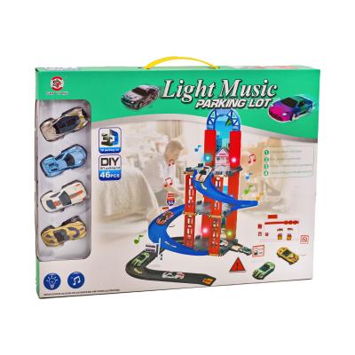 Іграшковий набір "Light Music Parking Lot", 0908-71A Іграшковий набір "Light Music Parking Lot", 0908-71A