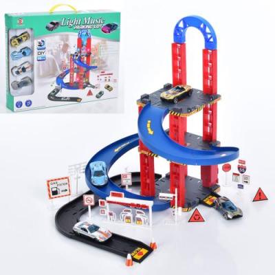 Іграшковий набір "Light Music Parking Lot", 0908-71A Іграшковий набір "Light Music Parking Lot", 0908-71A