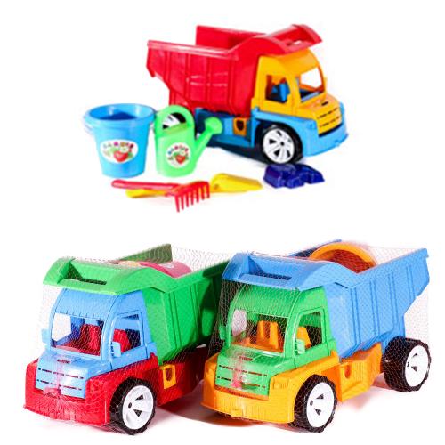 Самосвал, микс цветов, в сетке, ПЦ 085 Самосвал, микс цветов, в сетке, ПЦ 085