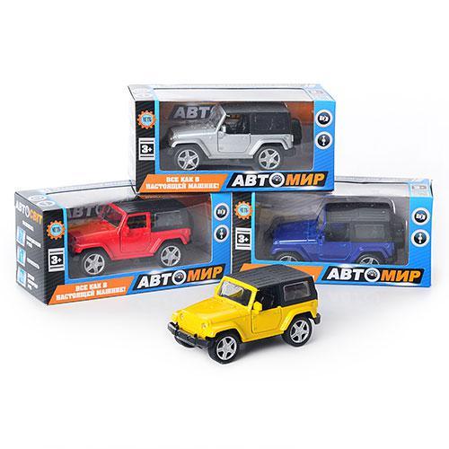 Внедорожник, металл, микс цветов, в кор-ке, 616-9 W