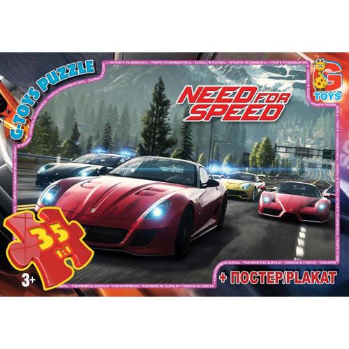 Пазлы из серии "Need for Speed", 35 элементов, GP-NFS01