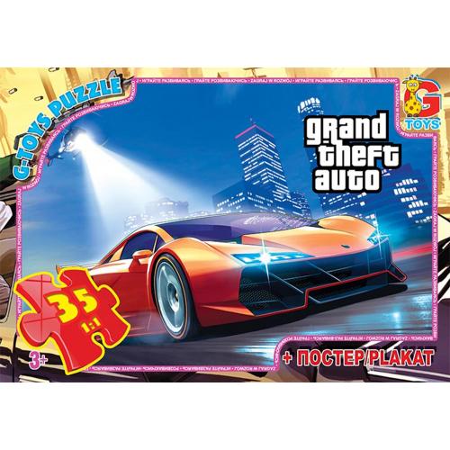 Пазлы из серии "GTA", 35 элементов, GP-GTA01