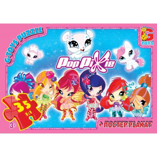 Пазлы из серии "PopPixie", 35 элементов, GP-PIX50