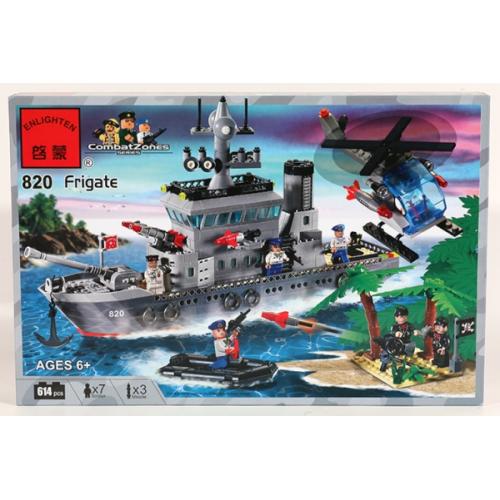 Конструктор BRICK, 614 деталей, 820 brick