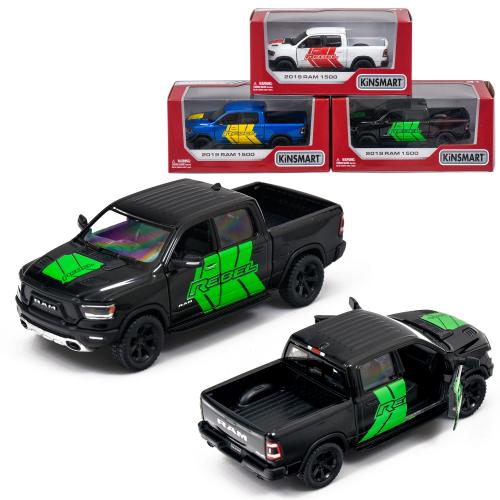 Машинка металева 12см Kinsmart Rebel 2019 RAM 1500 (KT-5413WF), KT 5413WF