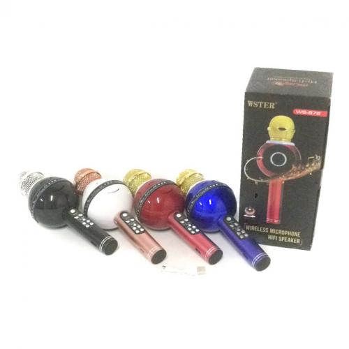 Микрофон, микс цветов, в кор-ке, X13373