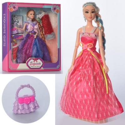 Лялька з нарядами, 29 см, шарнірна, мікс видів, в кор-ці, 603-1-36