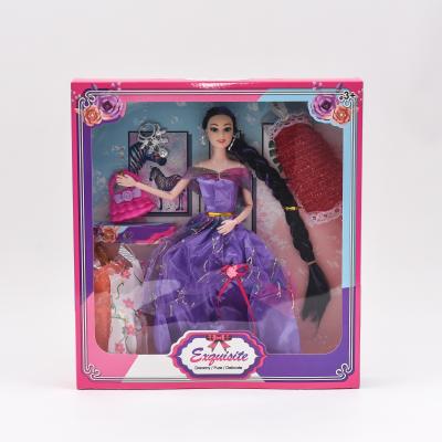 Лялька з нарядами, 29 см, шарнірна, мікс видів, в кор-ці, 603-1-36