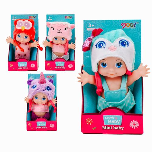 Пупс 14см, 4 види, в кор-ці, 10B-603