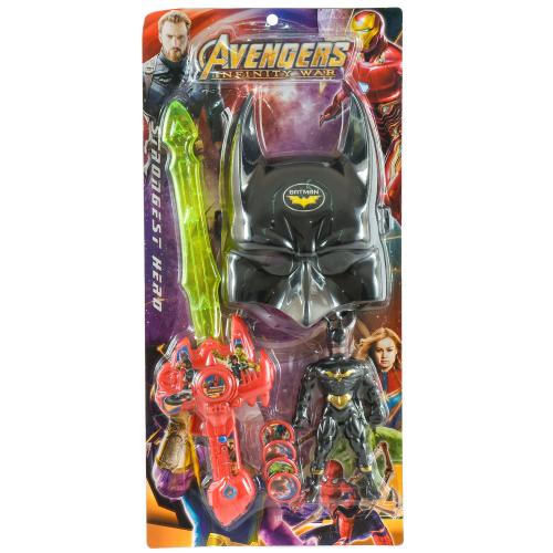 Маска героя на листе, LC 857 А-В-С-D