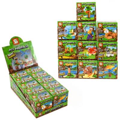 Конструктор "MINECRAFT" 10 видов, SY6198 Конструктор "MINECRAFT" 10 видов, SY6198