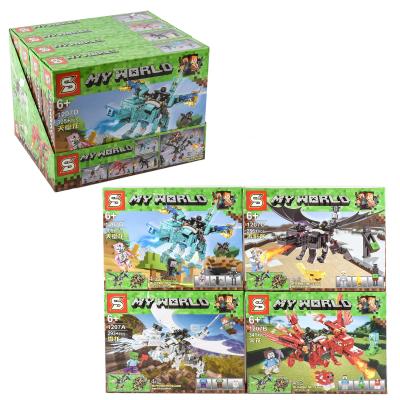 Конструктор "MINECRAFT", 1207ABCD