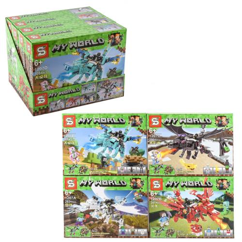 Конструктор "MINECRAFT", 1207ABCD