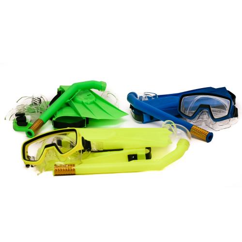 Маска водяная с трубкой + ласты, Риз0880 Маска водяная с трубкой + ласты, Риз0880