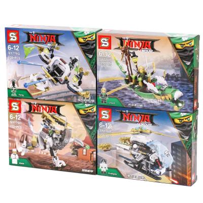 Конструктор NINJA, от 129 деталей, SY776 Конструктор NINJA, от 129 деталей, SY776