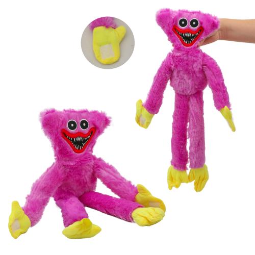 М'яка іграшка Хагі-Вагі фіолетового кольору Poppy Playtime 40 см, LA-006-F Huggy Wuggy, LA-006-F