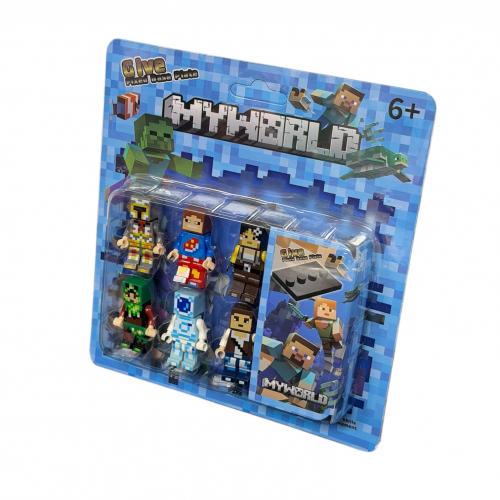 Набір ігрових фігурок "MINECRAFT", 0623