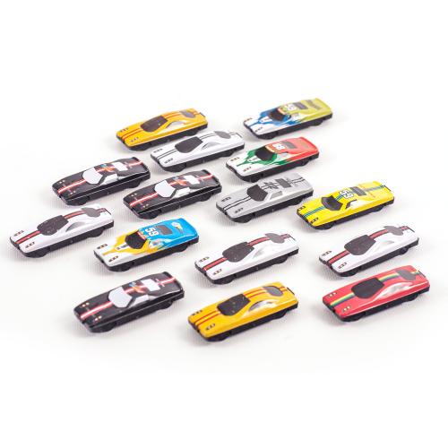 Набор транспорта, металл, 15 шт., в кульке, AXD821