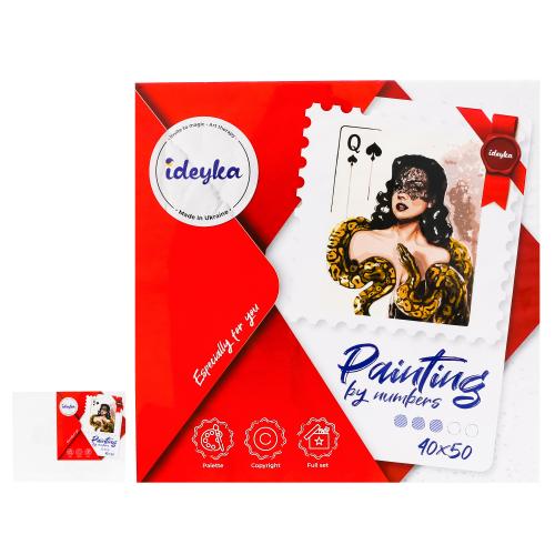 Набір для роспису по номерам "Пікова дама", ID-KHO4838