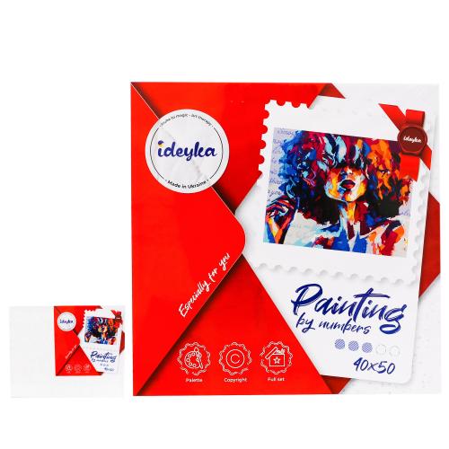 Набор для росписи по номерам "Яркий образ", ID-KHO4845