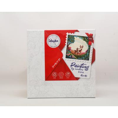 Набір для розпису по номерах "Гарна прогулянка", ID-KHO4378 Набір для розпису по номерах "Гарна прогулянка", ID-KHO4378