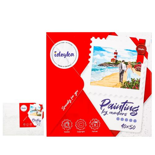 Набір для розпису по номерах. "Тропіки" 40х40см , ID-KHO4784 Набір для розпису по номерах. "Тропіки" 40х40см , ID-KHO4784