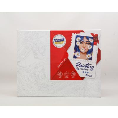 Набір для розпису по номерах. "Ромашковий настрій", ID-KHO4994 Набір для розпису по номерах. "Ромашковий настрій", ID-KHO4994