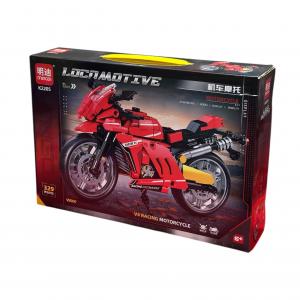 Конструктор LOCOMOTIVE MOTORCYCLE 329дет.