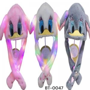 Шапка "ЛЮДИНА ПАВУК", з вушками, мікс кол, в пакете